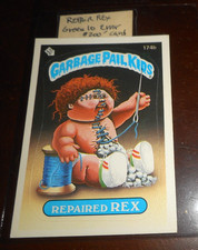 Garbage Pail Kids 174b Repaired Rex Ghost 10 Error Card nice picture