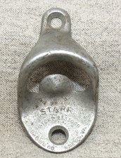 Vintage Starr X Metal Wall Mount Sturdy Beer Soda Bottle Opener No. 302 USA picture