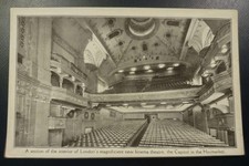 1920s Capitol Theatre Haymarket Postcard London England Interior View  picture