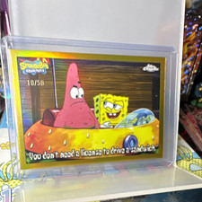 Topps 2025 SpongeBob 25 Chrome Parallel #14 