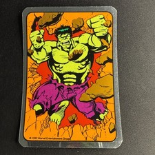 Incredible Hulk Vending Machine Sticker (1992)  picture