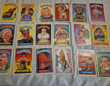 Lot of 18 Vintage 1980s Garpage Pail Kids Cards Not Gradeable No Duplicates picture