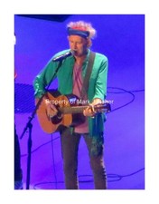 KEITH RICHARDS (ROLLINGS STONES) - 4x6 (in 5x7 mat) picture