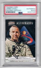 JAMES LOVELL Signed 2012 Panini Card - PSA/DNA Certified Authentic Autograph Jim picture