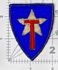1943-1947 Texas State Guard Bullion Patch Inv# K2139 picture