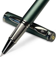 Luxury Pen Black Ink Nice Rollerball Pens Premium Fancy Pens for Men Women... picture