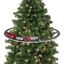 Mr. Christmas 22808AC Train Around the Tree Animated Musical Christmas Train Set picture