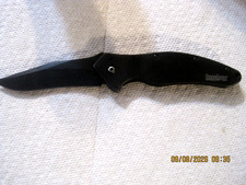 KERSHAW SHALLOT 1840CKT All Black Plain Blade “TANKLOGIX” Onion Speedsafe GREAT picture