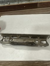 Nice Early Iron Small Spirit Level Torpedo Cast Iron Builders Mason  picture