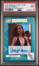 2025 James Bond No Time To Die Ana De Armas as Paloma Auto PSA 9 #E-4 POP 1 picture