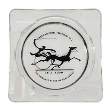 VTG Ashtray / American Hotel / The Horsiest Place in New Jersey