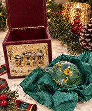 Vintage Ralph Lauren Christmas 1988 Ornament with Original Keepsake Box picture