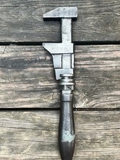 Early Bemis & Call Michigan Central Railroad Adjustable Wrench Vintage Tool MCRR picture