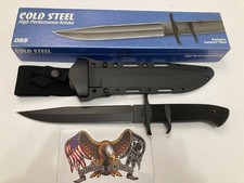 Rare USA Carbon V OSS Cold Steel see video Carbon V USA extremely nice & sharp picture
