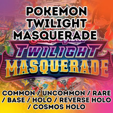 Pokemon Scarlet & Violet Twilight Masquerade - Common / Uncommon / Rare - M/NM picture