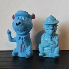 Rare Hanna Barbera Erasers - Yogi Bear & The Ranger picture