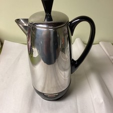 Vintage Farberware Superfast Electric Coffee Percolator Model 142B 12-cup Tested picture