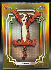 2024 Topps Chrome Disney Winnie the Pooh /50 Gold Tigger Refractor #125 *RARE* picture