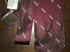 SALE Vintage Harvard University College Class of 1918 Silk Skinny Necktie VGC picture
