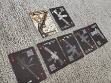 Evike Weapons Cache Cards - Rare Cards And A Treasure Tolken picture