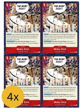 4X Moby Dick Foil R The Time of Battle OP16-021 One Piece Playset picture