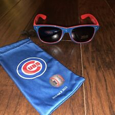 CHICAGO CUBS Jim Beam Sunglasses - Red/Blue- With Bag- NEW picture