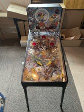 Home Pinball Machine 4ft Tested Working New Rima Gran Flipperball Electrico picture