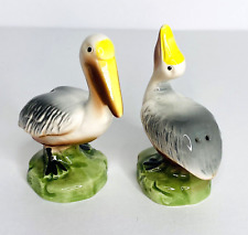 Pelicans Salt And Pepper Shakers Set Ceramic SDD 1991 picture