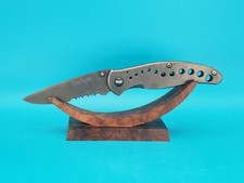 KERSHAW Black Vapor Knife 1640BLKST Tactical Frame Lock Combo Edge Discontinued picture