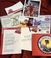 1991 Wild Agents of Marvel - WAM Mail Away Membership Kit COMPLETE picture