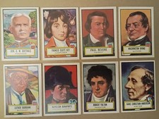 Lot Of 8 1952 Topps Look 'N See Cards picture