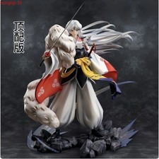 30cm Sesshomaru Inuyasha Anime PVC Figure Statue Collectible Model Ornament Gift picture