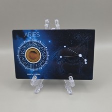 Chad 3000 CFA 1/1000 oz .999 Gold Aries Zodiac Coin in Assay Card picture