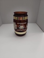 Vtg Houston Astros / Oilers Astrodome Barrel Mug Wood Handle Siesta Ware Western picture