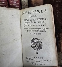 1666 Memoirs of Pierre Bourdeille Lord of Brantôme: Lives of the Illustrious Men picture