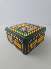 Vintage 1993 Crayola 90th Anniversary (1903–1993) collectible green tin Used. picture