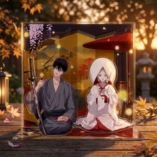 Firefly Wedding ホタルの嫁入り Sato Kiritani Shinpei Goto Acrylic Stand Figure picture