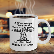 Great Pyrenees,Great Pyrenees Dog,Pyrenean Mountain Dog,Pyrenees,PMD,Mug,Cups,1 picture