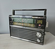 VEF 206 Portable Radio LW, MW, 6 SW Receiver Soviet Union Works Well USSR picture