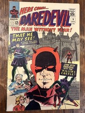 Daredevil 9 1965 Marvel Comics VG+ 4.5 Duke Klaus Kruger Foggy Nelson Karen Page picture