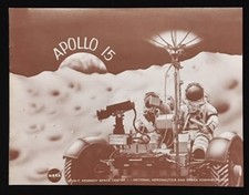 APOLLO 15 NASA 1971 INFORMATION NASA  BROCHURE BOOKLET picture