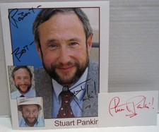 Stuart Pankin Signed Photo & Index Card, Dinosaurs, Not Necessarily the News picture