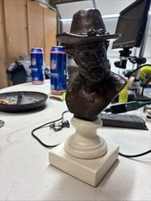 Robert E Lee Bust - Moses Ezekiel Alva Museum Replicas 1960 picture