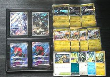 Pokemon Card Reshiram AR Zekrom AR Set for N collector, anime style Age 14+ picture