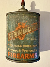 Early FIENDOIL FIREARMS Lead Top, 2 1/4 oz Oiler Can picture
