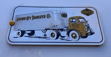 Vintage 1940s Gateway City Transfer Co Trucking Lacrosse WI Blotter Truck picture