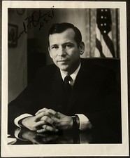 Howard Baker Jr Signed Photo U.S. Senator Tennessee Autograph U.S. Senate picture