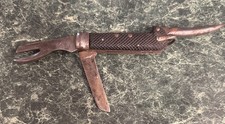 Vintage 1943 British Military Pocket Knife Richards Sheffield Patina WWII Issue picture