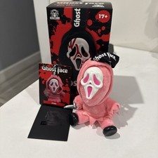 SEALED FULL PINK CHASE CultureFly Ghost Face Mystery Vinyl Plush Bag Clip picture