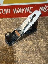 Vintage Stanley Bailey No. 4 Wood Working Plane Block Logo Blade picture